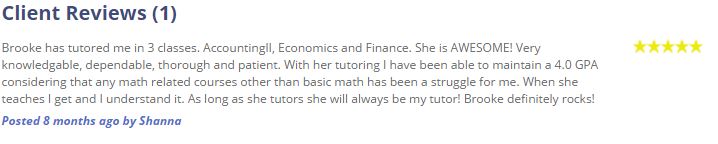 Shanna client review